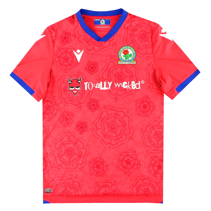 2022-23 Blackburn Macron Third Shirt M - Classic Football Kit
