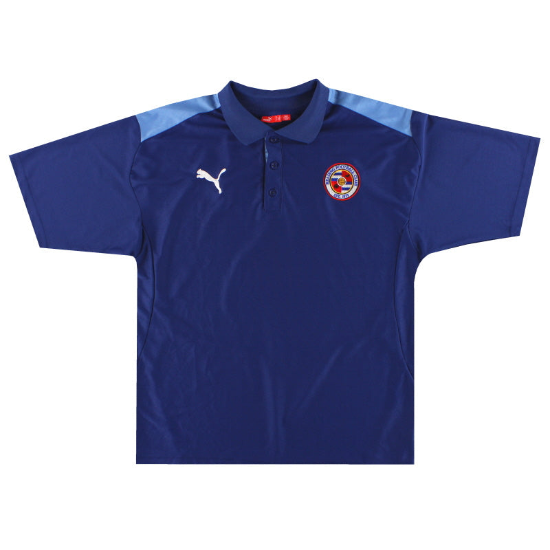 2000's Reading Puma Polo Shirt L - Classic Football Kit