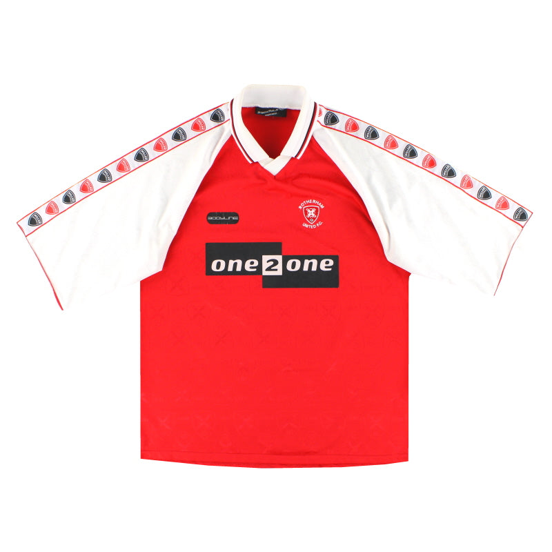 1998-00 Rotherham Home Shirt XL - Classic Football Kit