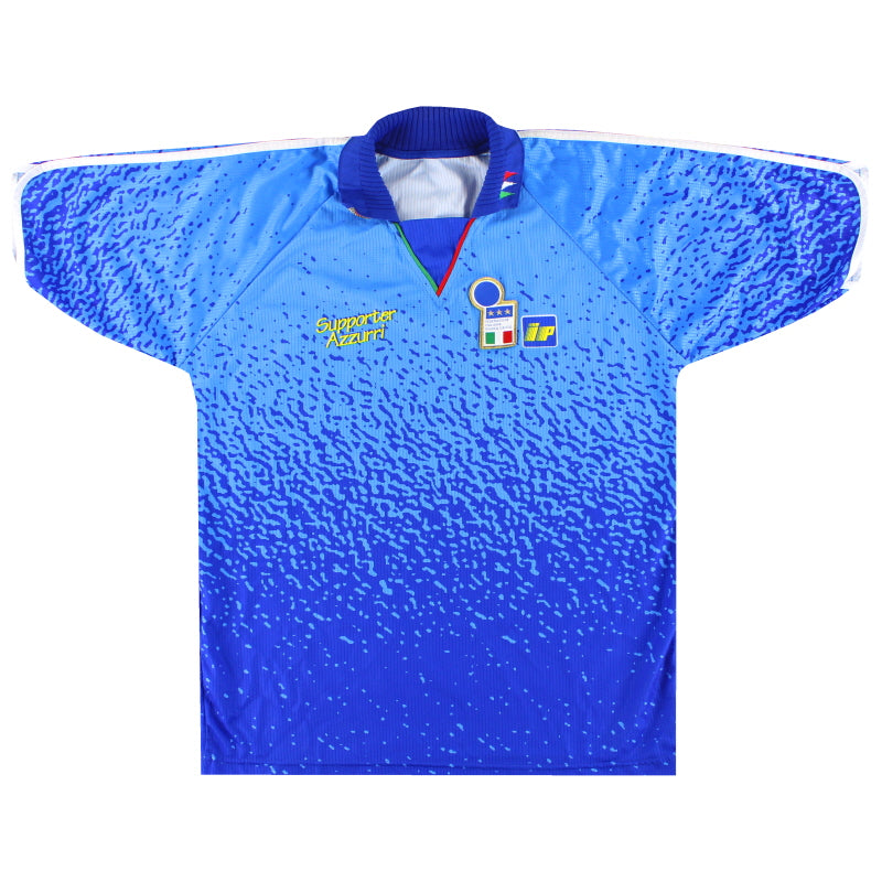 1992-93 Italy Diadora Training Shirt XL - Classic Football Kit