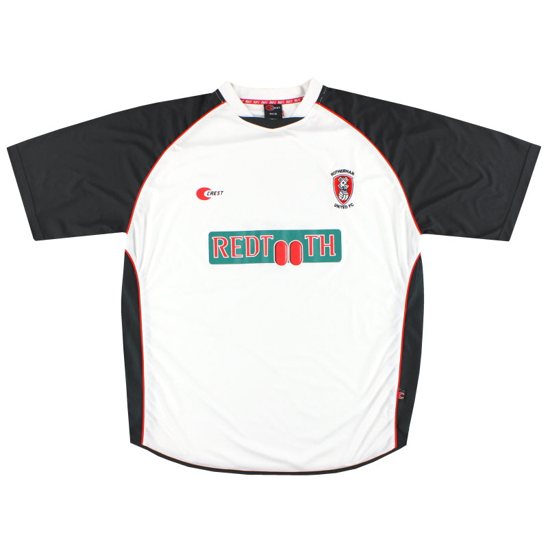 2007-08 Rotherham Away Shirt XL - Classic Football Kit