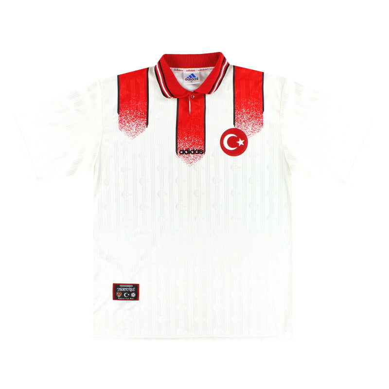 1996-98 Turkey adidas Away Shirt M - Classic Football Kit