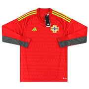 2022-23 Northern Ireland adidas Goalkeeper Shirt L/S *BNIB* - Classic Football Kit
