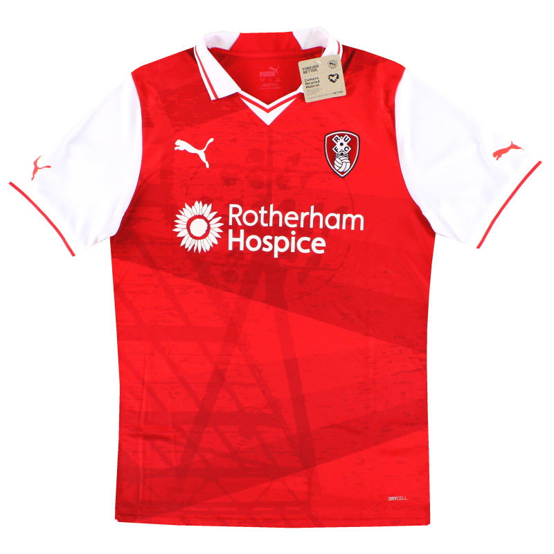 2023-24 Rotherham United Puma Home Shirt *BNIB* XXL - Classic Football Kit