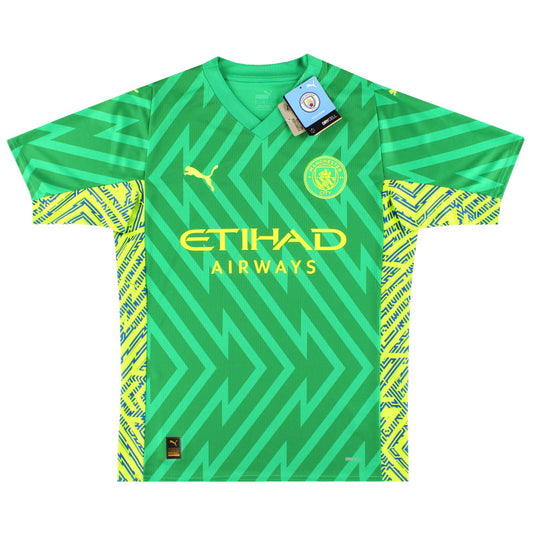 2023-24 Manchester City Puma Goalkeeper Shirt *w/tags* L