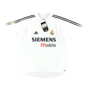 2004-05 Real Madrid adidas Home Shirt*w/tags* L - Classic Football Kit