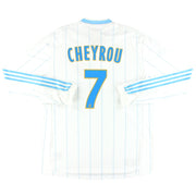 2009-10 Olympique Marseille adidas Player Issue Home Shirt Cheyrou #7 L/S *w/tags* XL