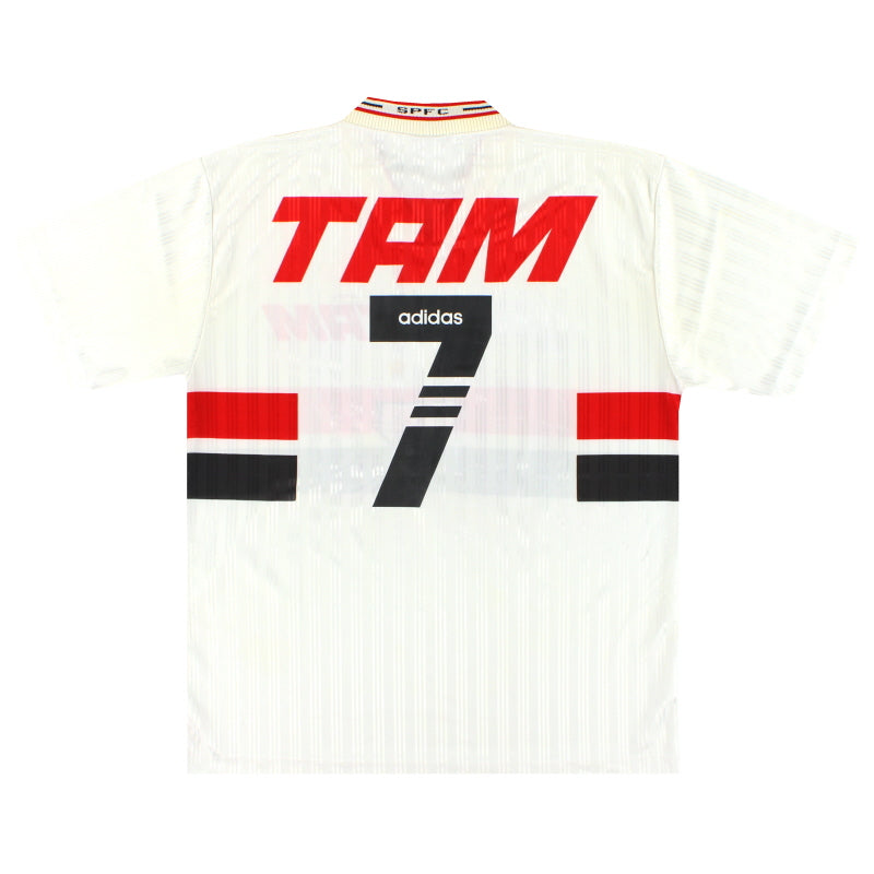 1996 Sao Paulo adidas Home Shirt#7 XL - Classic Football Kit