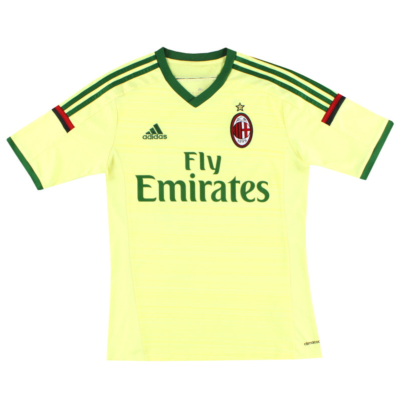 2014-15 AC Milan adidas Third Shirt *As New* XL - Classic Football Kit