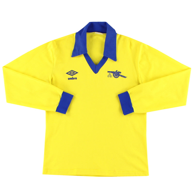 1978-81 Arsenal Umbro Away Shirt L/S - Classic Football Kit