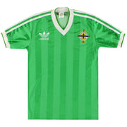 1985-86 Northern Ireland adidas Home Shirt S - Classic Football Kit