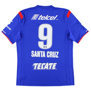2014-15 Cruz Azul Under Armour Home Shirt Santa Cruz #9 XL - Classic Football Kit