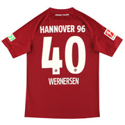 2018-19 Hannover 96 Jako Home Shirt Wernersen #40 M - Classic Football Kit
