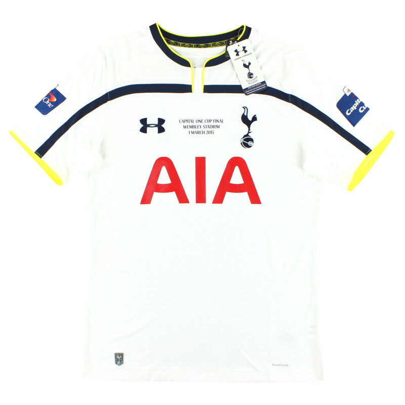 2014-15 Tottenham Under Armour 'Final' Home Shirt *w/tags* XXXXL