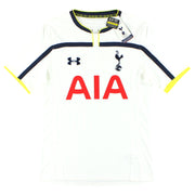2014-15 Tottenham Under Armour Player Issue Home Shirt *w/tags* L - Classic Football Kit