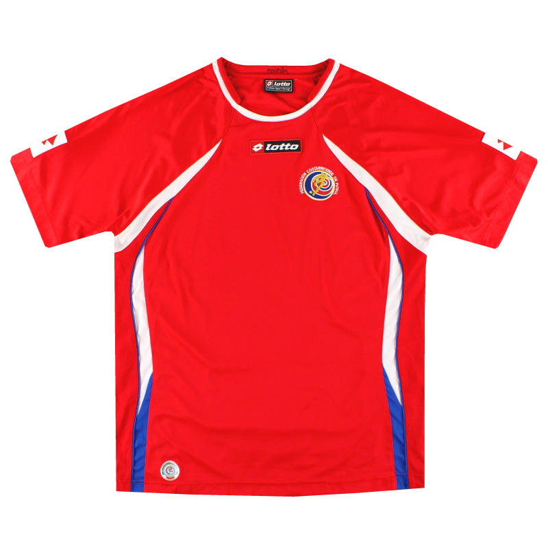 2010-11 Costa Rica Lotto Home Shirt L - Classic Football Kit