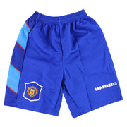 1996-97 Manchester United Umbro Goalkeeper Shorts *As New* Y - Classic Football Kit