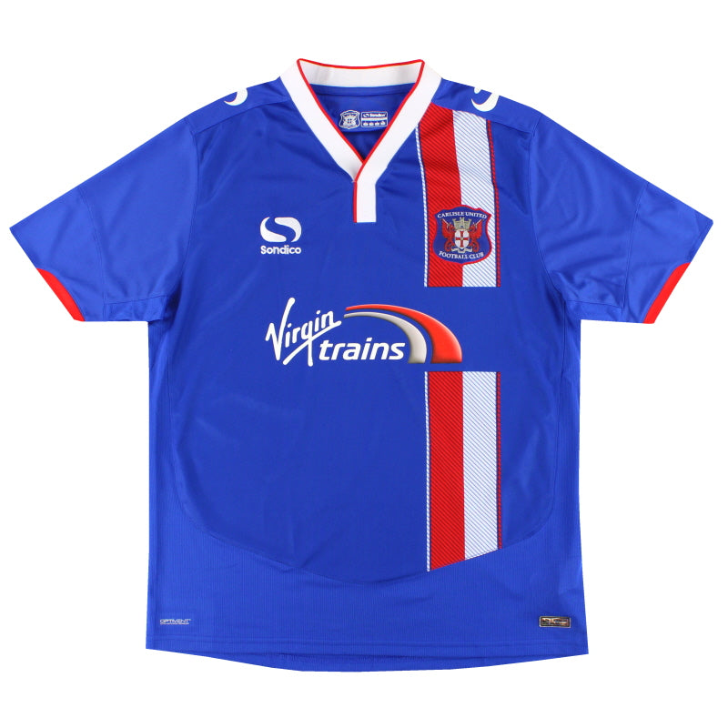 2015-16 Carlisle Sondico Home Shirt L - Classic Football Kit
