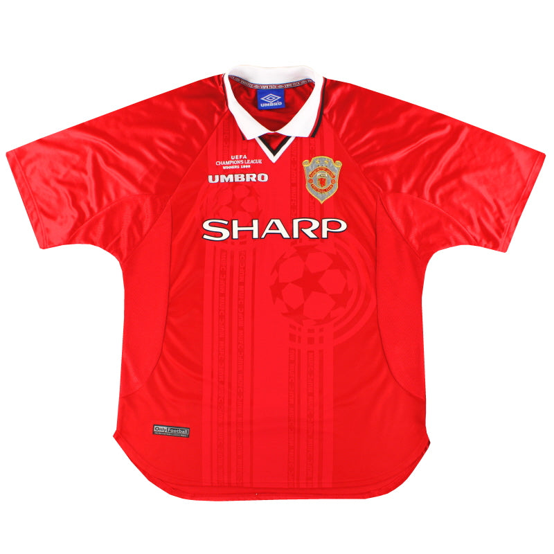 1999-00 Manchester United Umbro CL Winners Shirt *Mint* XL