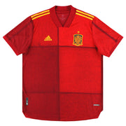 2020-21 Spain adidas Authentic Home Shirt *Mint* XL - Classic Football Kit