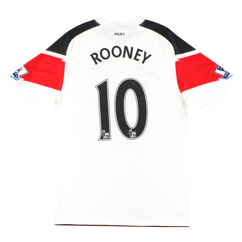 2010-12 Manchester United Nike Away Shirt Rooney #10 L