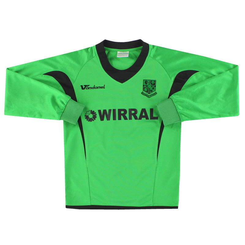2009-10 Tranmere Rovers Vandanel Goalkeeper Shirt S.Boys - Classic Football Kit