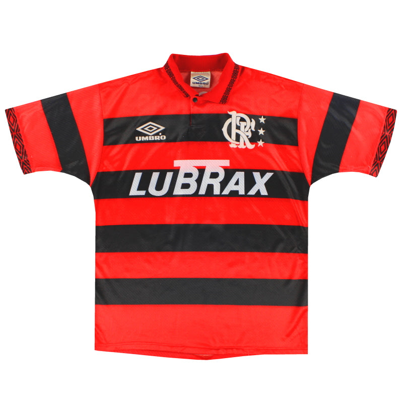 1993-94 Flamengo Umbro Home Shirt #11 XL - Classic Football Kit