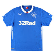 2014-15 Rangers Puma Home Shirt L
