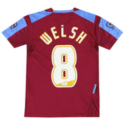 2010-12 Tranmere Rovers Carbrini Away Shirt Welsh #8 6-7 Years - Classic Football Kit
