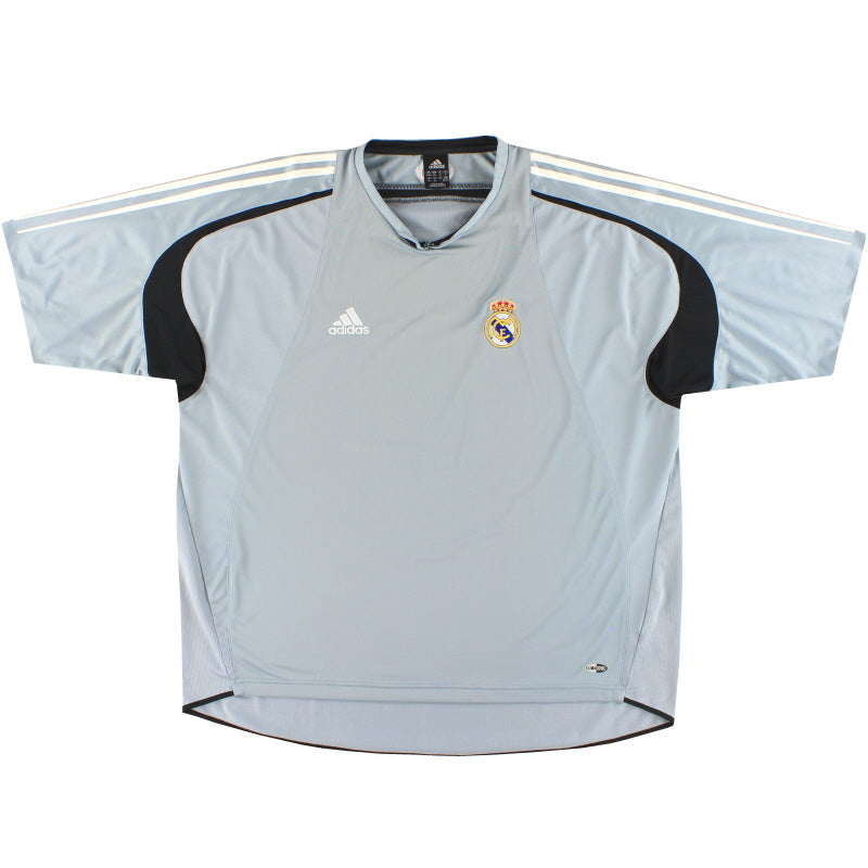2004-05 Real Madrid adidas Training Shirt XXL - Classic Football Kit