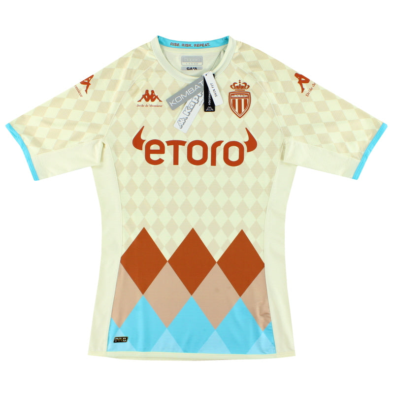 2022-23 Monaco Kappa x 'Drole de Monsieur' Kombat Pro Player Fourth Shirt *BNIB* L - Classic Football Kit