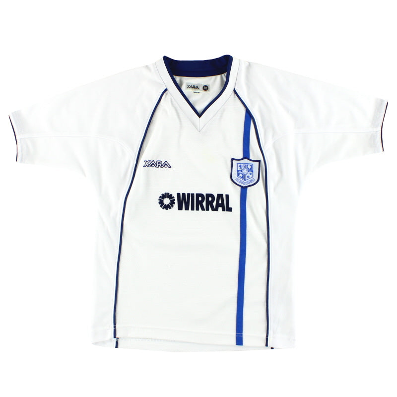 2002-04 Tranmere Rovers Home Shirt M.Boys - Classic Football Kit