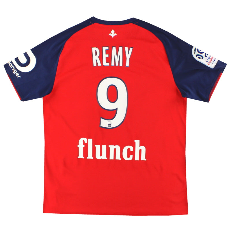 2018-19 Lille New Balance Home Shirt Remy #9 *Mint* L - Classic Football Kit