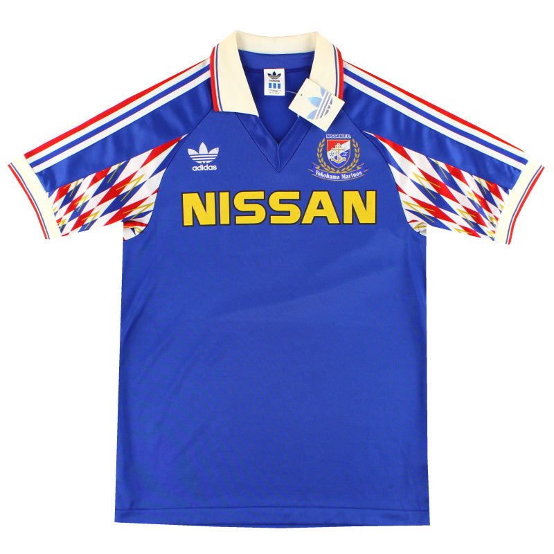 1992-93 Yokohama F. Marinos adidas Home Shirt *w/tags* M - Classic Football Kit