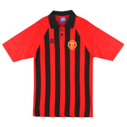 1994-95 Manchester United Umbro Polo Shirt M - Classic Football Kit