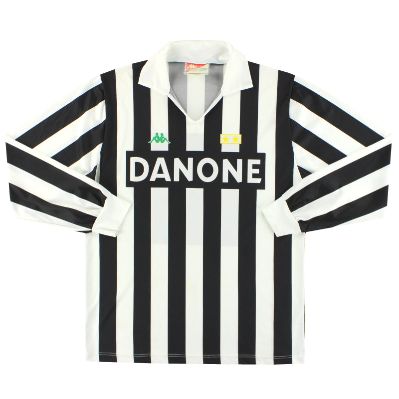 1992-94 Juventus Kappa Home Shirt #10 L/S - Classic Football Kit
