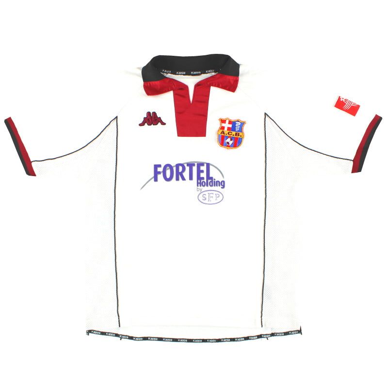 1999-00 AC Bellinzona Kappa Away Shirt #16 XXL - Classic Football Kit