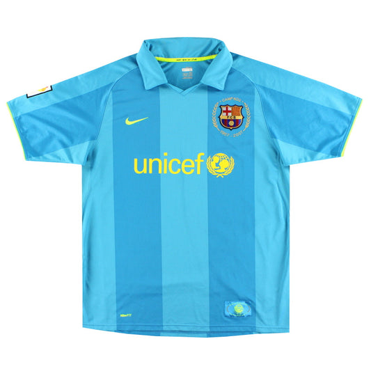 2007-08 Barcelona Nike Away Shirt XXL