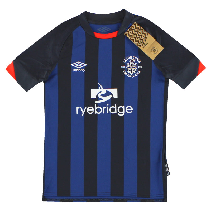 2022-23 Luton Town Umbro Away Shirt *w/tags* S.Boys - Classic Football Kit