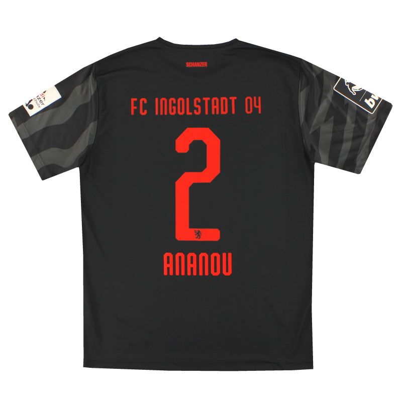 2019-20 FC Ingolstadt Puma Away Shirt Ananou #2 *Mint* L - Classic Football Kit