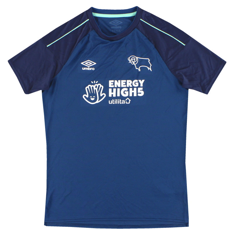 2020-21 Derby County Umbro Away Shirt *As New* XL - Classic Football Kit