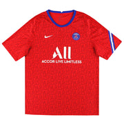 2020-21 Paris Saint-Germain Nike Breathe Pre-Match Shirt *Mint* XL - Classic Football Kit