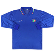 1986-90 Italy Diadora Home Shirt L/S
