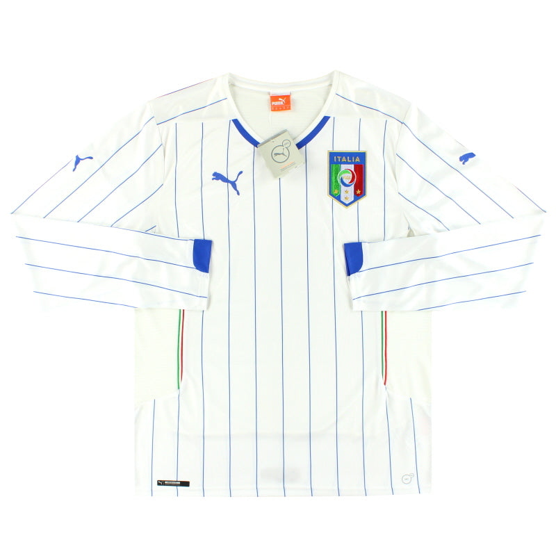 2014-15 Italy Puma Away Shirt L/S *w/tags* XL - Classic Football Kit
