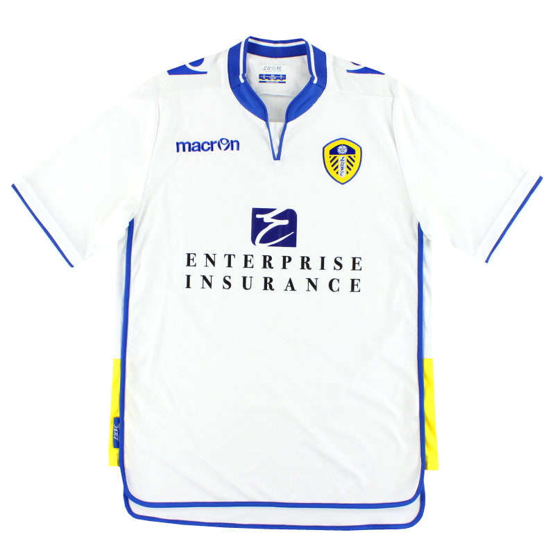 2012-13 Leeds Macron Home Shirt S