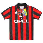1994-95 AC Milan Lotto Home Shirt *w/tags* S - Classic Football Kit