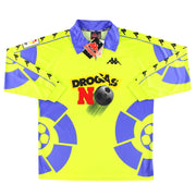 1999 La Liga Estrellas Kappa Home Shirt L/S *w/tags* XL - Classic Football Kit