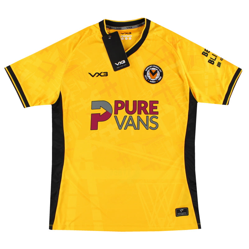 2024-25 Newport County Home Shirt *BNIB* XL - Classic Football Kit