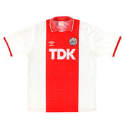 1989-91 Ajax Umbro Home Shirt XL - Classic Football Kit