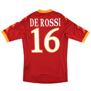 2010-11 Roma Kappa Player Issue Home Shirt De Rossi #16 *w/tags* M - Classic Football Kit